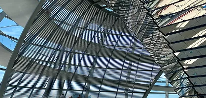 Berlin – the glass dome of the Reichstag
